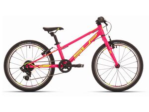 Dětské kolo SUPERIOR F.L.Y. 20 2020 GLOSS PINK/RADIOACTIVE YELLOW/DARK RED