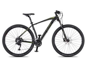 Horské kolo 4EVER FRONTBEE Black / metal green 2024