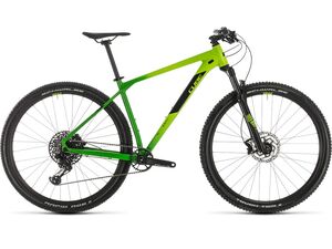 Horské kolo CUBE REACTION RACE 2020 green´n´black