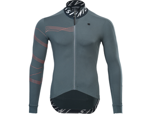 Pánský zateplený dres SILVINI Varano MD1603 charcoal - ruby