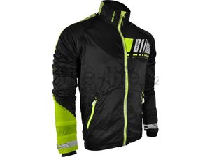 SILVINI BĚŽECKÁ BUNDA PÁNSKÁ OMBRONE MJ706 BLACK-NEON