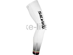 SILVINI NÁVLEKY CYKLISTICKÉ NA NOHY TUBO-TEAM UA847 WHITE