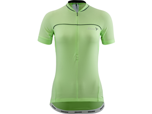 Dámský cyklistický dres SILVINI Catirina světle zelená
