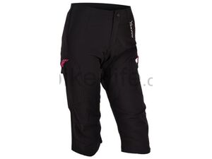 SILVINI dámské MTB cyklistické 3/4 kalhoty  INVIO WP861 black-purple