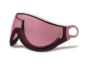 Náhradní visor MANGO Polarvision + Flexvision + Mirror růžový