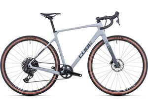 Gravel kolo CUBE NUROAD C:62 SL 2022 lightgrey´n´grey