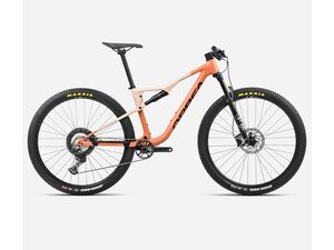 Celoodpružené kolo Orbea OIZ H30 Apricot Orange-Limestone Beige