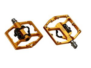 pedály P2R FLATMAN 70SPD, 3SB gold