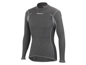 Pánské funkční prádlo CASTELLI Flanders Warm LS, grey