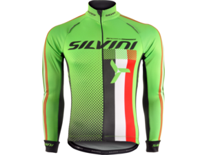 SILVINI PÁNSKÝ ZATEPLENÝ DRES Team MD833 zelená