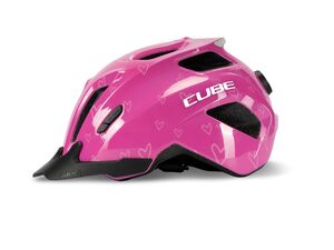Přilba CUBE FINK růžová