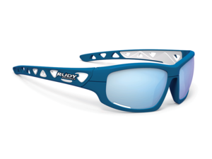 Cyklistické brýle RUDY PROJECT AIRGRIP blue metal matte/multilaser ice