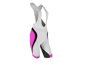 SILVINI DÁMSKÉ CYKLISTICKÉ KALHOTY MARTA WP606 WHITE-FUCHSIA