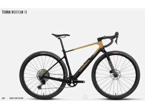 Gravel kolo ORBEA TERRA M30TEAM 1X black / metallic gold send 2026