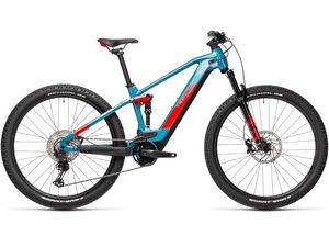 Elektrokolo CUBE STEREO HYBRID 120 RACE 625 29 2021 blue'n'red