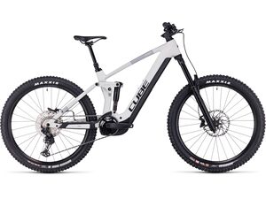 Elektrokolo Cube Stereo Hybrid 160 HPC SLX 750 27.5 grey´n´grey 2024