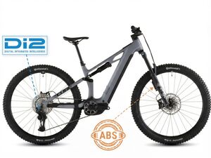 Elektrokolo CUBE STEREO Hybrid ONE44 HPC SLX Evo 800 slategrey´n´black 2026