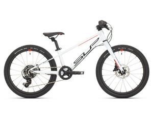 Dětské kolo SUPERIOR TEAM 20 2021 GLOSS WHITE/HOLOGRAM BLACK/TEAM RED