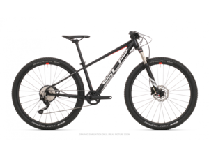 Dětské kolo SUPERIOR TEAM ELITE 27 2021 BLACK/CHROME/TEAM RED