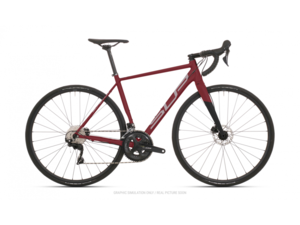 SUPERIOR X-ROAD COMP 2021 GLOSS DARK RED/CHROME/BLACK