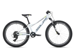 Dětské kolo SUPERIOR RACER XC 24 2022 Gloss White/Blue/Neon Yellow