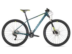 Horské kolo SUPERIOR XC 889 2021 GLOSS TURQUOISE/NEON YELLOW