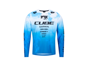 Dres CUBE MTB X Actionteam s dlouhým rukávem