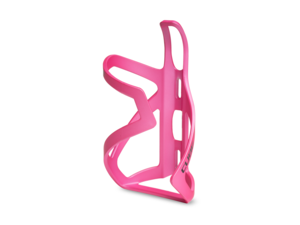 Košík na láhev CUBE pravý  matt fucsia´n´glossy black