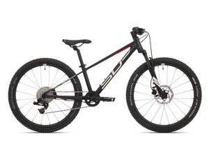 Juniorské kolo SUPERIOR TEAM 24 Matte Black/Hologram Chrome/Team Red