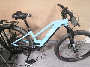 Horské elektrokolo CUBE ACCESS HYBRID SL 29 TRAPEZE 2020 TEST MODEL