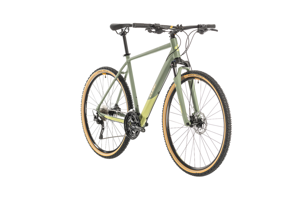 Krosov kolo CUBE NATURE EXC 2020 green n orange 54 cm BIKE LIFE.cz