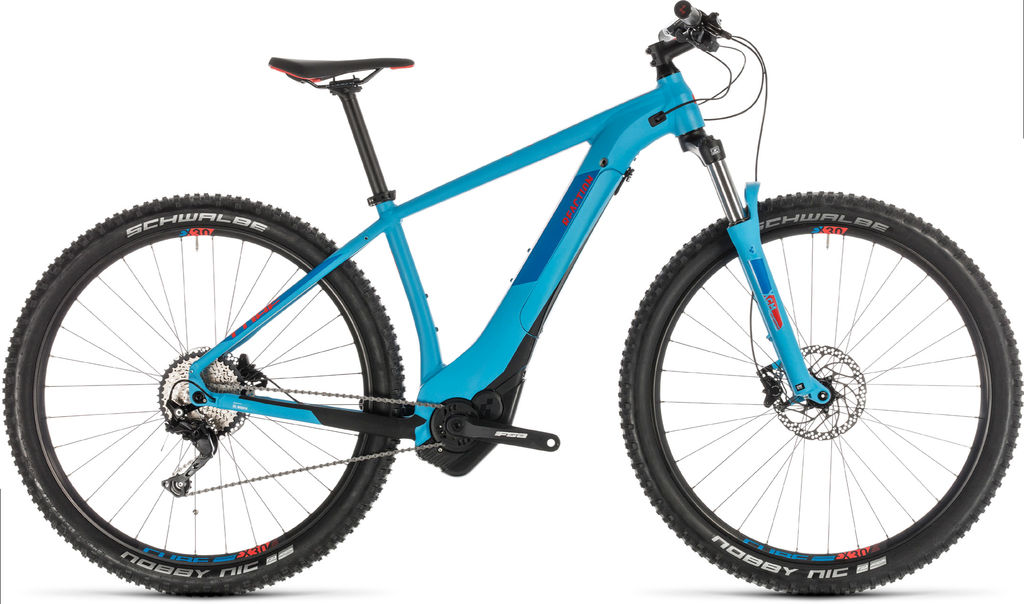 Horsk kolo CUBE REACTION HYBRID EXC 500 29 2019 blue n